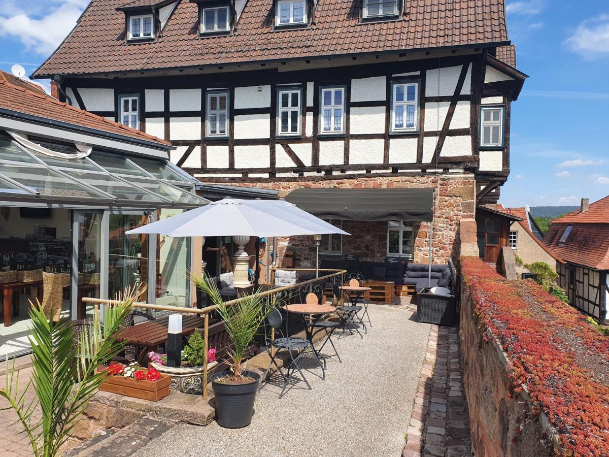 Hotel & Cafe Schachtenburg 슐리츠 외부 사진