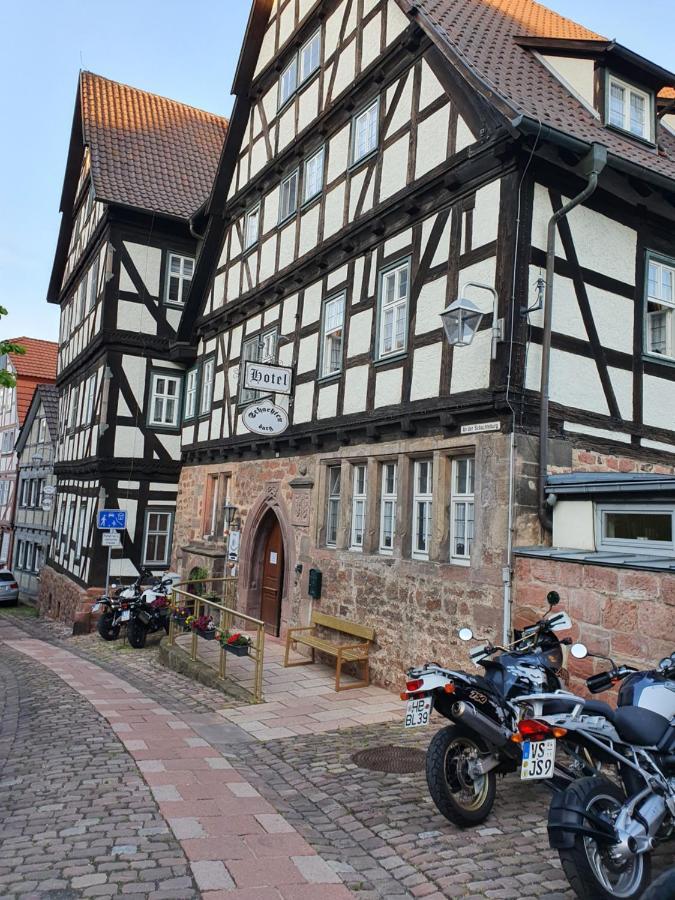 Hotel & Cafe Schachtenburg 슐리츠 외부 사진