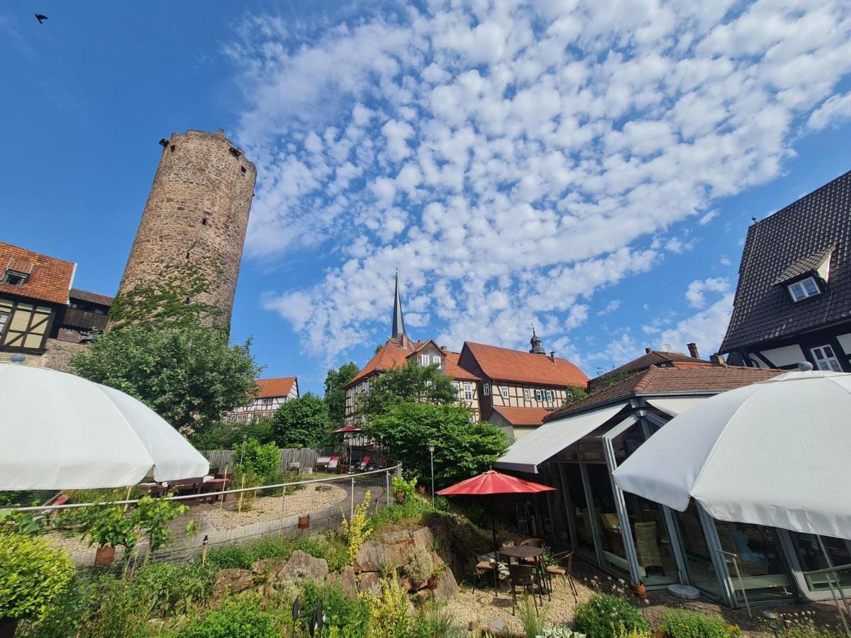 Hotel & Cafe Schachtenburg 슐리츠 외부 사진