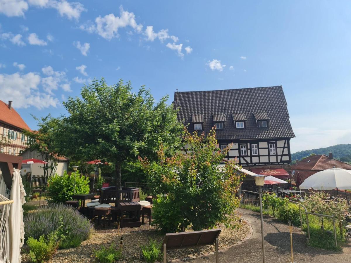 Hotel & Cafe Schachtenburg 슐리츠 외부 사진