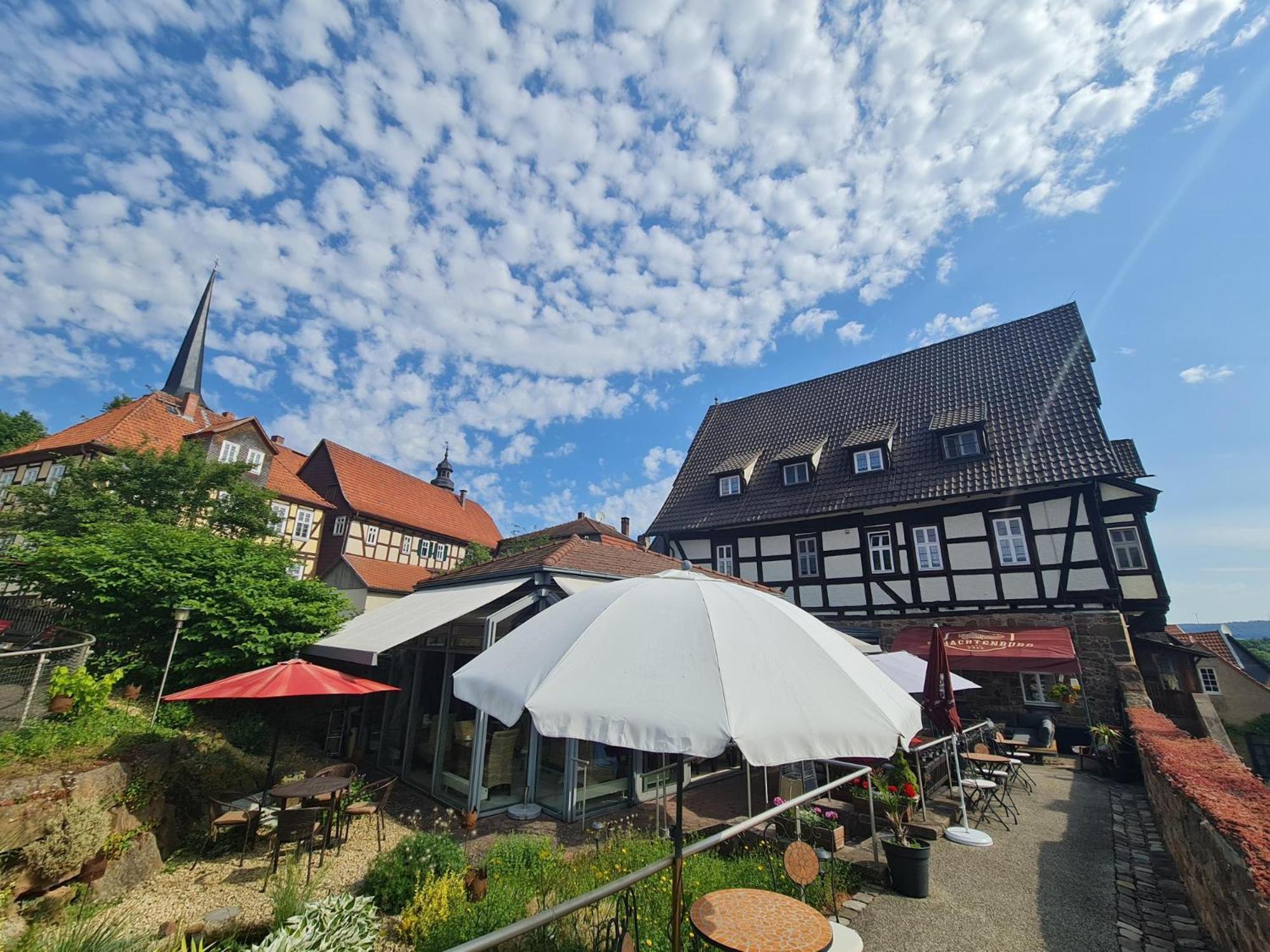 Hotel & Cafe Schachtenburg 슐리츠 외부 사진